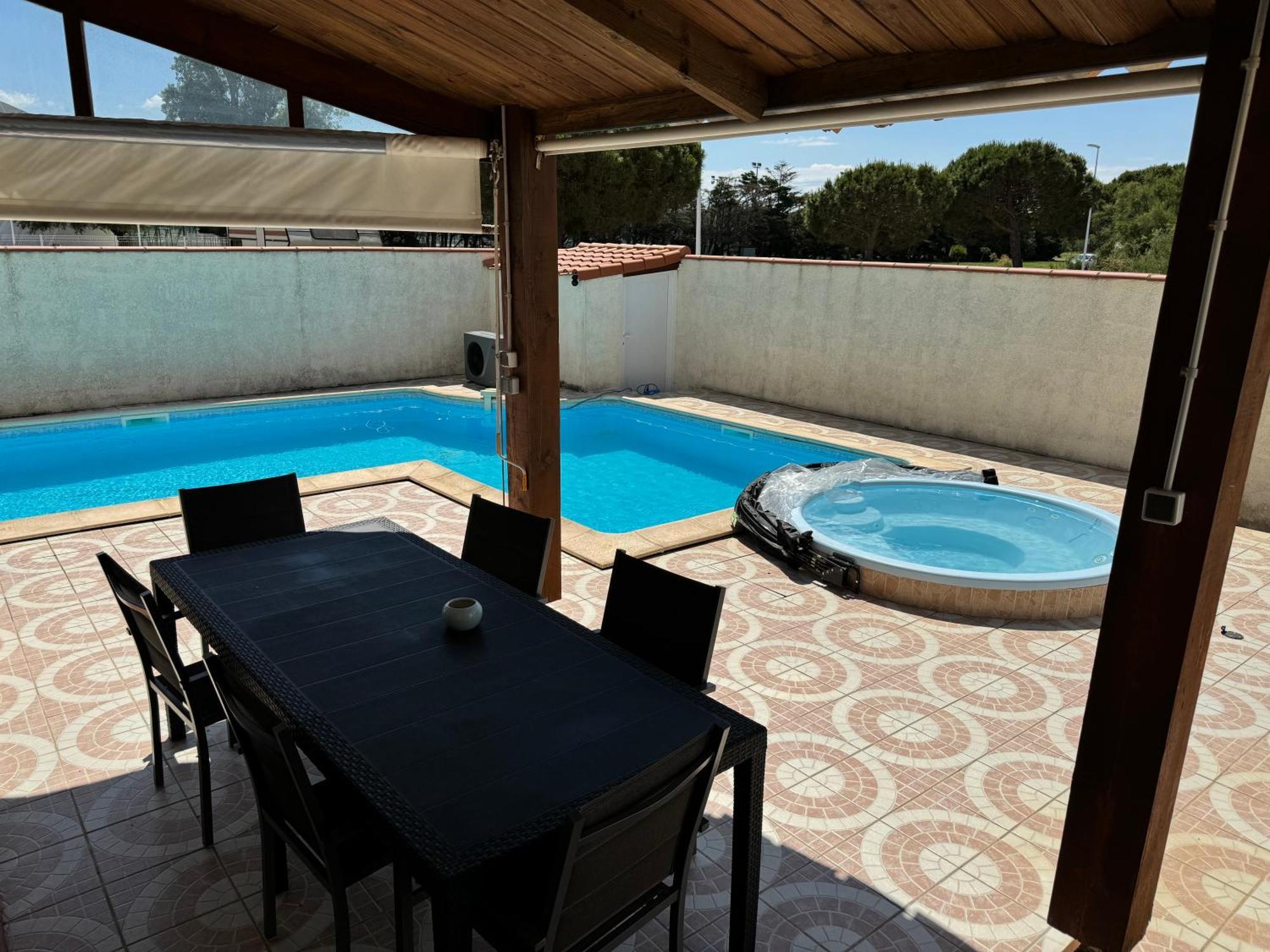 Villa La Lagune Piscine Et Spa Prives 8 Couchages Parking Prive Et Borne De Recharge Electrique Ле-Баркарес Номер фото